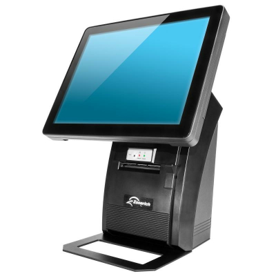 Touch All in One POS System ZQ-P1088 Mid + WIN10 Enterprise (kapazitiv)