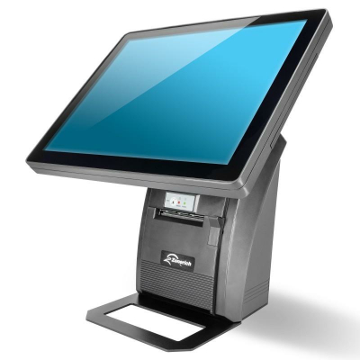 Micros Kundenterminal Messe Computer Touch Kasse Gastro PC Info 