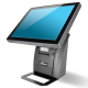 Touch All in One POS System ZQ-P1088 Max + WIN10 Enterprise (kapazitiv)